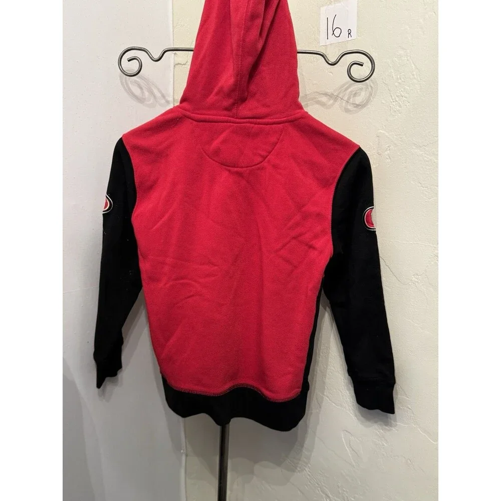 San Francisco 49ers NFL Team Apparel Youth 10-12 Hoodie Sweatshirt